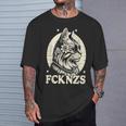 Fck Nzs かわいい猫 Tシャツ 彼への贈り物