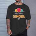 Feliz Cumpleaños Diciendoimona Cuello Camiseta unisex Regalos para él