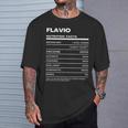 Flavio 栄養成分表示 Tシャツ 彼への贈り物