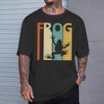 Frog カエル 動物 Tシャツ 彼への贈り物