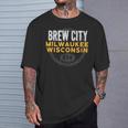 Brew City ミルウォーキー ウィスコンシン州 Tシャツ 彼への贈り物