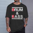 Rum And Ass Lovers Drum & Bass パロディ 皮肉なスローガン Tシャツ 彼への贈り物