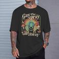 Gay The Pray Away Rainbow Meme Frogs Pride Lgbtq T-Shirt Gifts for Him