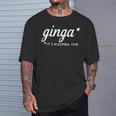 Ginga It's Kizomba Time Tシャツ 彼への贈り物