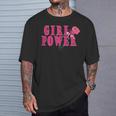 Girl Power Jolie Rose Féminine Égalité Féminine T-Shirt Cadeaux pour lui