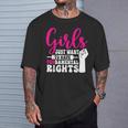 Girls Just Want To Have Fundamental Rights Tシャツ 彼への贈り物
