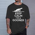 Gooner フットボールファン Keep Calm Gooner アーセナルギフト Tシャツ 彼への贈り物