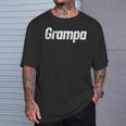 Grampa Grandfather 面白い父の日のギフト 新しいおじいちゃん Tシャツ 彼への贈り物