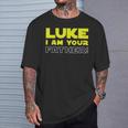 Great Fathers Day From Luke To His Father T-Shirt Gifts for Him