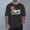 Gt R 35 Jdm ストリートレーシング ドラッグ ドリフト スポーツカー Tシャツ 彼への贈り物