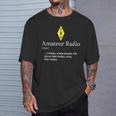 Ham Radio Operator I Ham Radio アマチュア無線機 Tシャツ 彼への贈り物