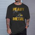 Heavy Equipment Operator Excavator Construction Backhoe Tシャツ 彼への贈り物