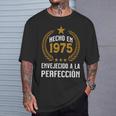 Hecho En 1975 Envejecido A La Perfección Cumpleaños Camiseta unisex Regalos para él