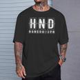 Hnd 羽田空港 東京 日本 航空ファン Tシャツ 彼への贈り物