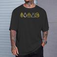 Hombre Lúpulo Agua Elaboración Cerveza Alcohol Bebidas Regalo Camiseta unisex Regalos para él