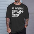 I'd Rather Be Riding My Grom Tシャツ 彼への贈り物