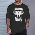 I'm Friends With The Tooth Fairy 歯科 小児歯科医 Tシャツ 彼への贈り物