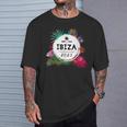Ibiza 2025 カラフル Tシャツ 彼への贈り物