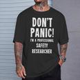 Investigador Deeguridad Camiseta unisex Regalos para él
