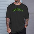 Irish Drink Fight アイリッシュウイスキー 両面 Tシャツ 彼への贈り物