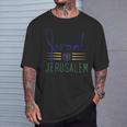 Israël Israélien Jérusalem Juifs Hébreu T-Shirt Cadeaux pour lui