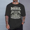 It's A Diesel Thing トラッカー トラック ドライバー メカニック 面白い メンズ Tシャツ 彼への贈り物