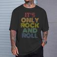 It's Only Rock And Roll ディストレスド ロック コンサート ヴィンテージ 70年代 Tシャツ 彼への贈り物