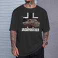 Jagdpanther ハンティング パンサー ドイツ戦車 デストロイヤー Tシャツ 彼への贈り物
