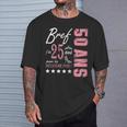 J'ai 25 Ans Pour La 2E Fois Cadeau 50 Ans Humoristique T-Shirt Cadeaux pour lui