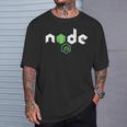 Javascript Programmer Js Node Pc Developers Tシャツ 彼への贈り物