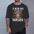 Je M'en Fous Jeuis Un Tarsier Tarsier Mignon T-Shirt Cadeaux pour lui