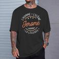 Jerome L'homme L'icône La Légende T-Shirt Cadeaux pour lui