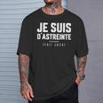 Jeuis D'astreinte Fait Chier Humour Rigolo T-Shirt Cadeaux pour lui
