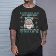 Kaffee Redet Nicht Kaffee Jammert Nicht Cat 諺 Tシャツ 彼への贈り物