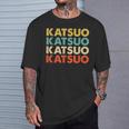 Katsuo 勝雄 Tシャツ 彼への贈り物