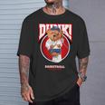 The Legend Teddy Bear Basketballlam Dunk Cool Basketball Tシャツ 彼への贈り物