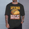 Let's Taco Bout My Birthday シャツ メンズ レディース キッズ タコスパーティー Tシャツ 彼への贈り物