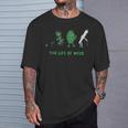 Life Of Weed マリファナ 大麻の引用句 Tシャツ 彼への贈り物