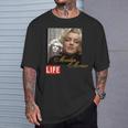 Life Picture Collection _ マリリンモンロー 02 Tシャツ 彼への贈り物