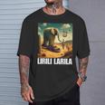 Lirili Larila イタリアのブレインロットミーム Tシャツ 彼への贈り物
