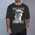 Maltese Mommyマルチーズ ママ 犬 お母さん 母の日 お母さん スウィート・マルチーズ Tシャツ 彼への贈り物