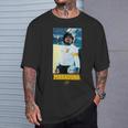 Maradona アルゼンチンヒゲ Tシャツ 彼への贈り物