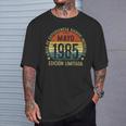 Mayo 1985 40 Cumpleaños Regalo 40 Años Hombre Camiseta unisex Regalos para él