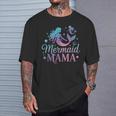 Mermaid Mom Lover Mama Mother's Day Ocean Fantasy T-Shirt Gifts for Him
