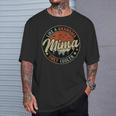 Mima Like A Grandma Only Cooler Retro Mother's Day T-Shirt Gifts for Him