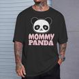 Mom Panda Bear Mother's Day Mommy Panda T-Shirt Gifts for Him