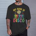 Myoul Is Disco ヴィンテージ 70年代 ダンシング レトロ ダンスミュージック Tシャツ 彼への贈り物