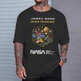 Nasa James Webb スペース望遠鏡 Jwst ワーム インシグニア Esa Csa Tシャツ 彼への贈り物