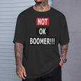 Not Ok Boomer Tシャツ 彼への贈り物