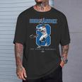 Number And Portrait Kike Hernandez Los Angeles Mlbpa Tシャツ 彼への贈り物